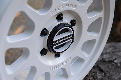 Ford Performance - Bronco Method Center Cap - Oxford White - M-1096-FPMW