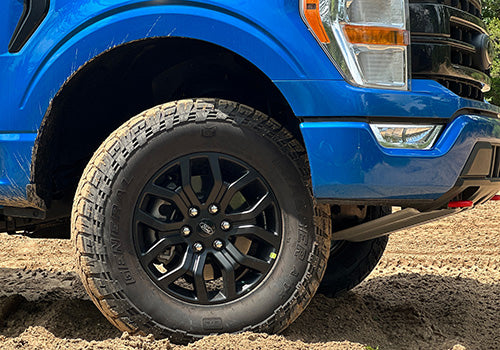 Ford Performance - 2015-2023 F-150 18"x7.5" Matte Black Wheel Kit - M-1007K-1875MB