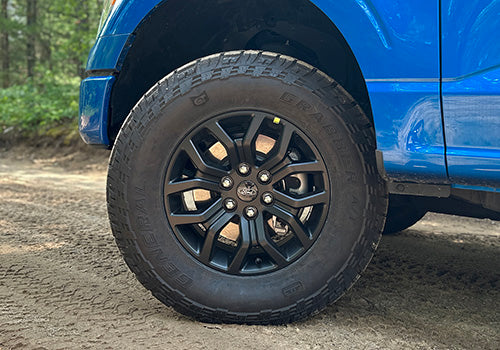 Ford Performance - 2015-2023 F-150 18"x7.5" Matte Black Wheel Kit - M-1007K-1875MB