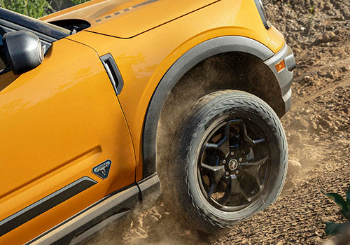 Ford Performance - 2021-2024 Bronco Sport 17" X 7" Wheel Kit - Gloss Black - M-1007K-BS17GB