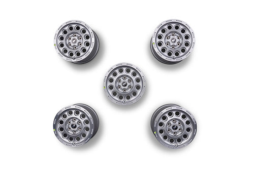 Ford Performance - 2021-2024 Bronco 17" X 8" Wheel Kit - Silver - M-1007K-P178S