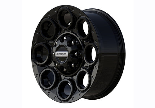 Ford Performance - 2005-2022 Super Duty 20" Caliber Wheel Kit -gloss Black - M-1007K-S2008GB1