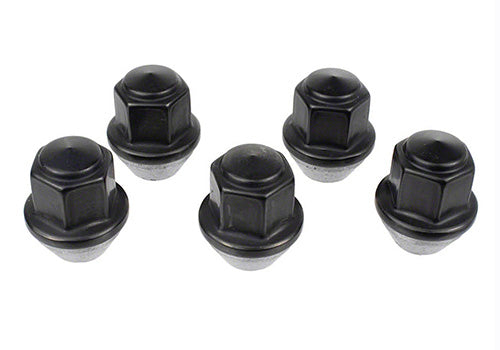 Ford Performance - M12 X 1.5 Black Lug Nut Wheel Kit of 5 - M-1012-BSB