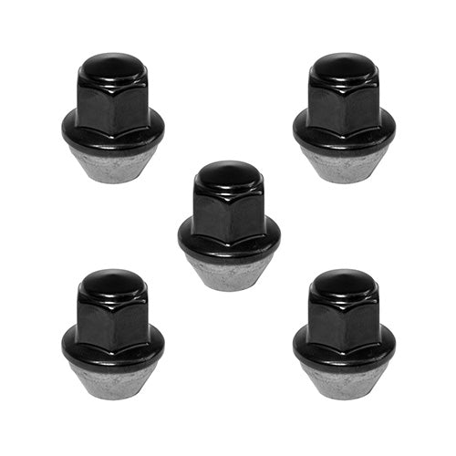 Ford Performance - M14 X 1.5 Black Lug Nut Wheel Kit (5) - M-1012-MB