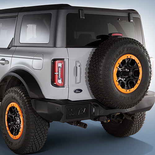 Ford Performance - Bronco Beadlock Trim Ring Kit - Orange - M-1021K-BLO