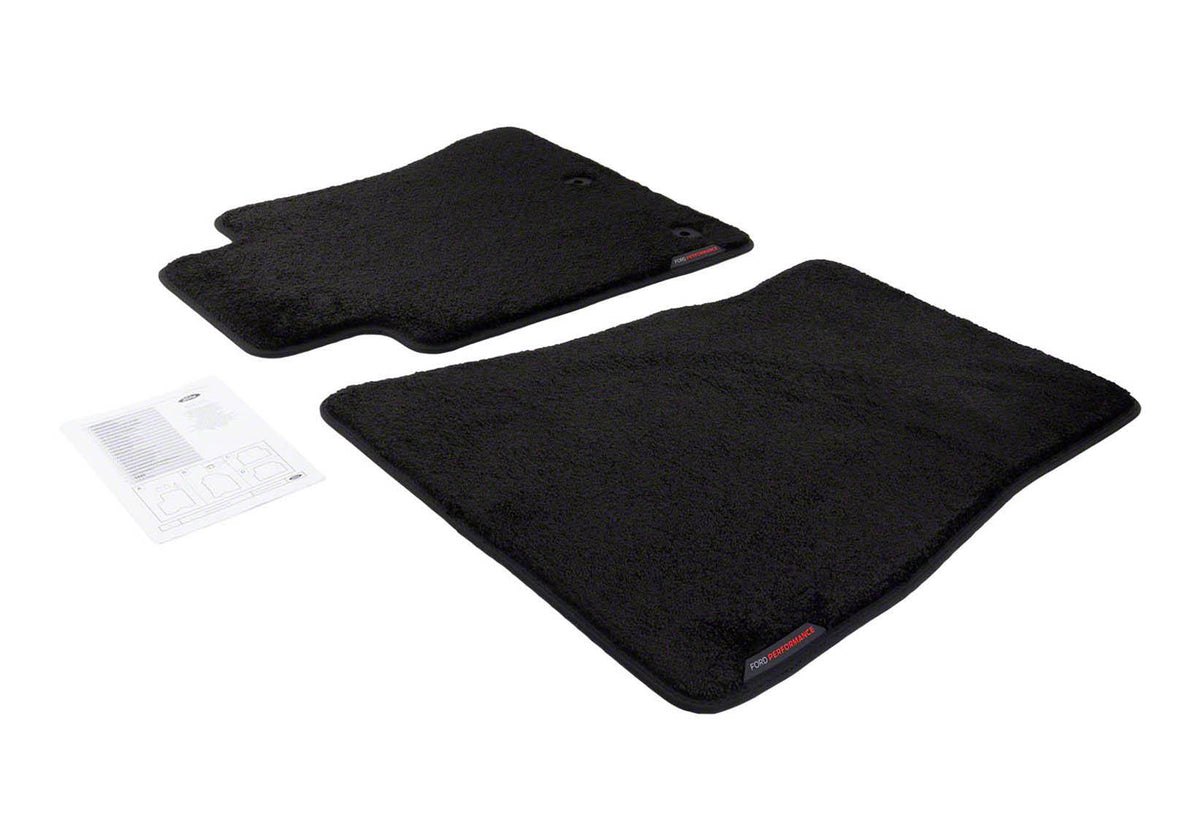 Ford Racing 15-25 Mustang Black 60oz Floor Mats - M-13086-M60