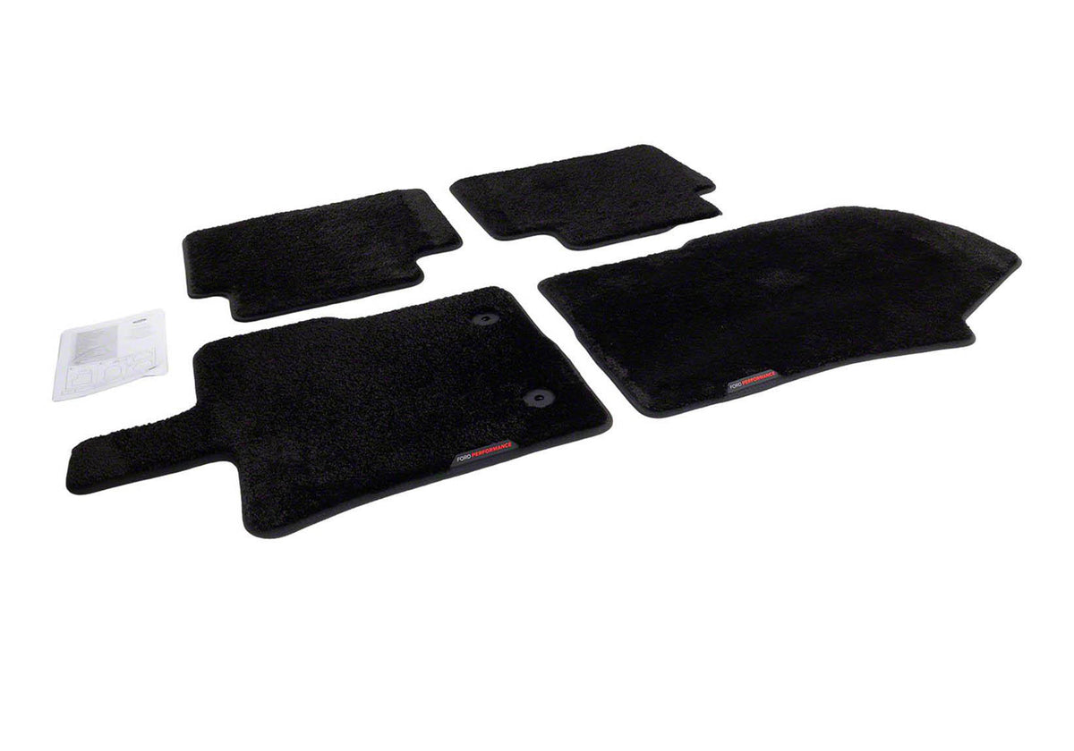 Ford Racing 24-25 Ranger Black 60oz Floor Mats - M-13086-R60