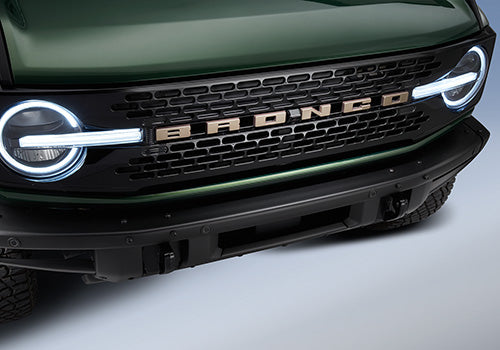 Ford Performance - Bronco Grille Lettering Overlay Kit- Bronze - M-1447-BLBR