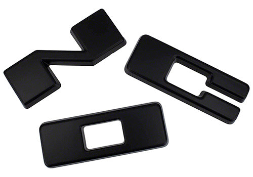 Ford Performance - Bronco Grille Lettering Overlay Kit - Black - M-1447-BLMB