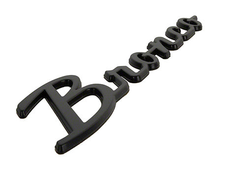 Ford Performance - Bronco Classic Script Fender Badge Kit - Matte Black - M-1447-BSMB