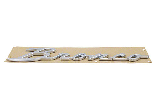 Ford Performance - Bronco Script Emblem Kit -silver - M-1447-BSS