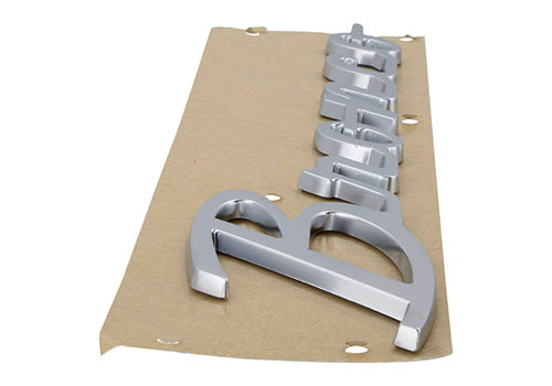 Ford Performance - Bronco Script Emblem Kit -silver - M-1447-BSS