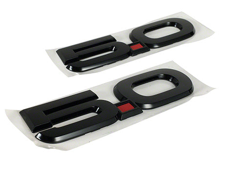 Ford Performance - 2015-2023 Mustang 5.0l Fender Emblems/badges-black-pair - M-1447-M50AB