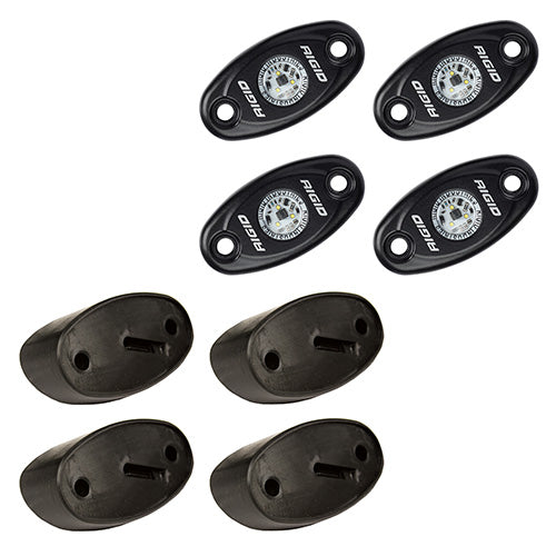 Ford Performance - Rigid® Off-road Under Body/rock Light Kit-amber - M-15200-RUNA