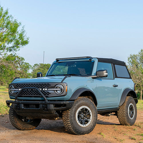 Ford Performance - Ford Performance Parts by Rigid® Bronco Roof Mounted Off-road Light Kit - M-15200K-BRL