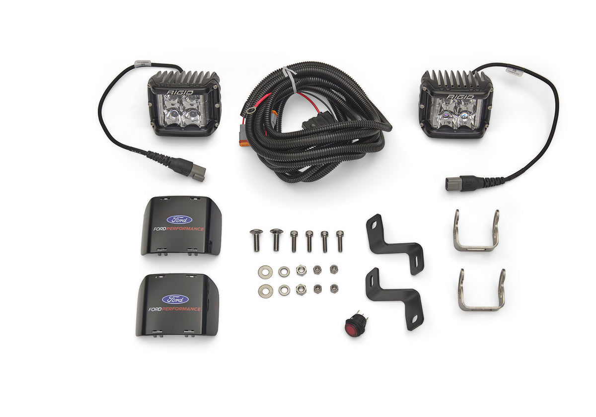 Ford Performance F-series A-pillar Off-road Light Kit - M-15200K-FSA — alternate view (FRPM-15200K-FSA)