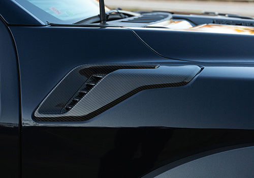 Ford Performance - F-150 Raptor Carbon Fiber Fender Vent Set - Gloss - M-16026-FG
