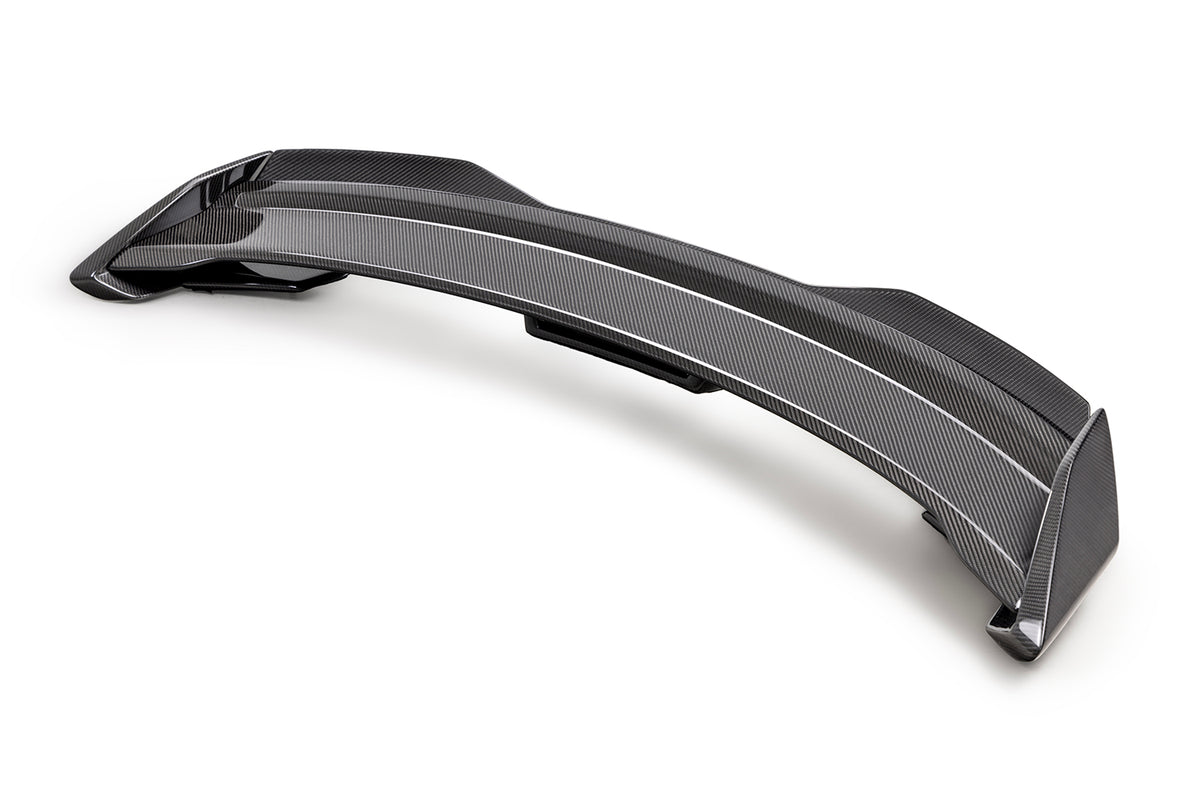 Ford Performance Mustang Carbon Fiber Spoiler W/ Gurney Flap - Gloss - M-16600-MG (FRPM-16600-MG)
