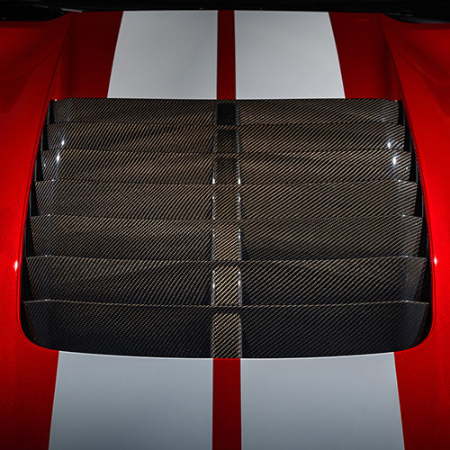 Ford Performance - 2020-2022 Gt500 Carbon Fiber Hood Vent Kit - M-16612-C20