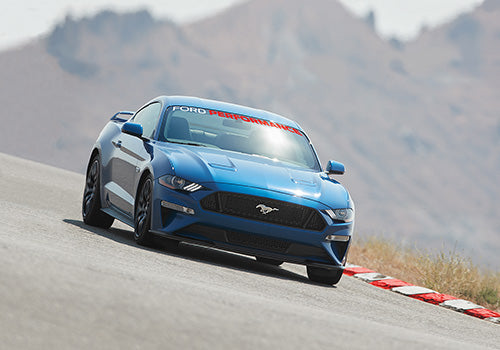 Ford Performance - 2005-2023 Mustang Ford Performance Windshield Banner-white and Red - M-1820-MR