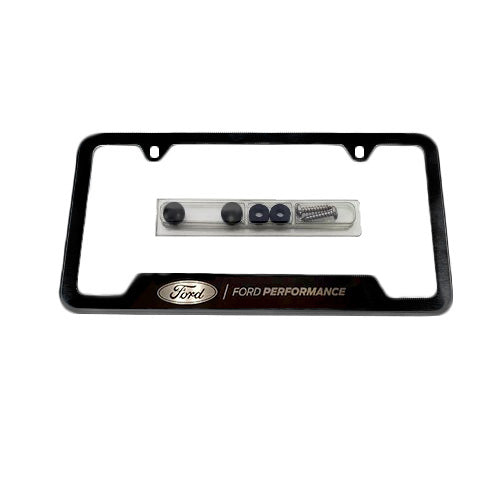 Ford Performance - Ford Performance License Plate Frame-black Stainless Steel - M-1828-SS304BK