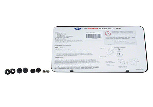 Ford Performance - Ford Performance License Plate Frame-black Stainless Steel - M-1828-SS304BK