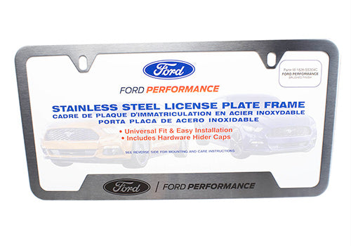Ford Performance - Ford Performance License Plate Frame-brushed Stainless Steel - M-1828-SS304C