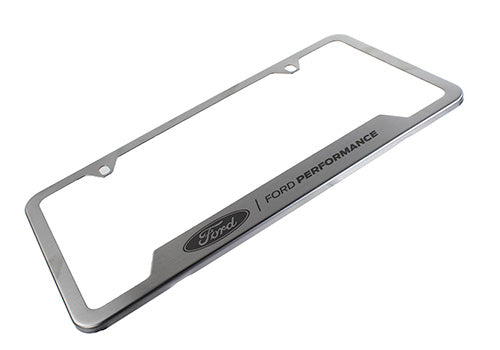 Ford Performance - Ford Performance License Plate Frame-brushed Stainless Steel - M-1828-SS304C
