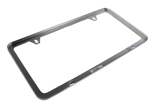 Ford Performance - Ford Performance Slim License Plate Frame-brushed Stainless Steel - M-1828-SSC