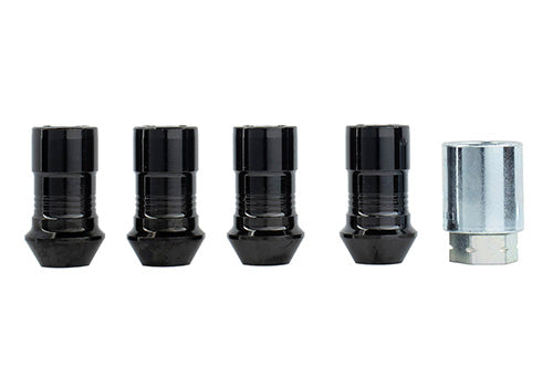 Ford Performance - M14 X 1.5 Black Security Lug Nut Kit of 4 - M-1A043-A