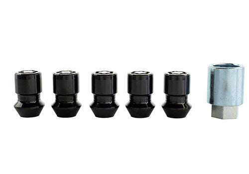 Ford Performance - M12x1.5 Black Security Lug Nut Kit (5) - M-1A043-B5