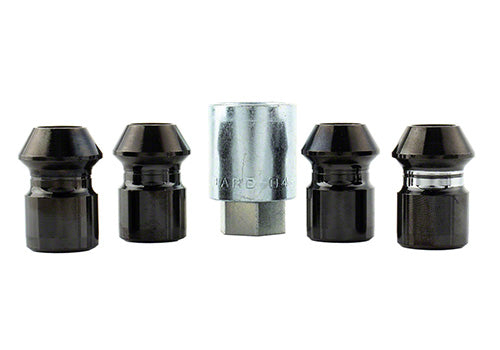 Ford Performance - M12 X 1.5 Black Security Lug Nut Kit (4) - M-1A043-B