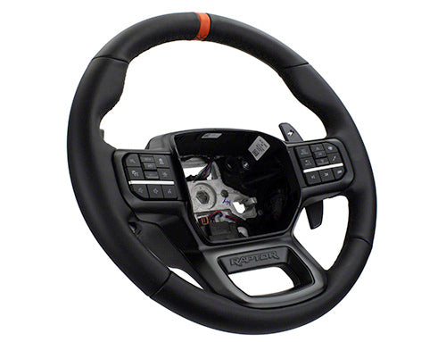 Ford Performance - 2021-2024 F-150 Raptor Steering Wheel Kit - Black - M-3600-F15B
