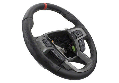 Ford Performance - 2015-2018 F-150 Raptor Performance Steering Wheel Kit- Red Sightline - M-3600-F15RRD