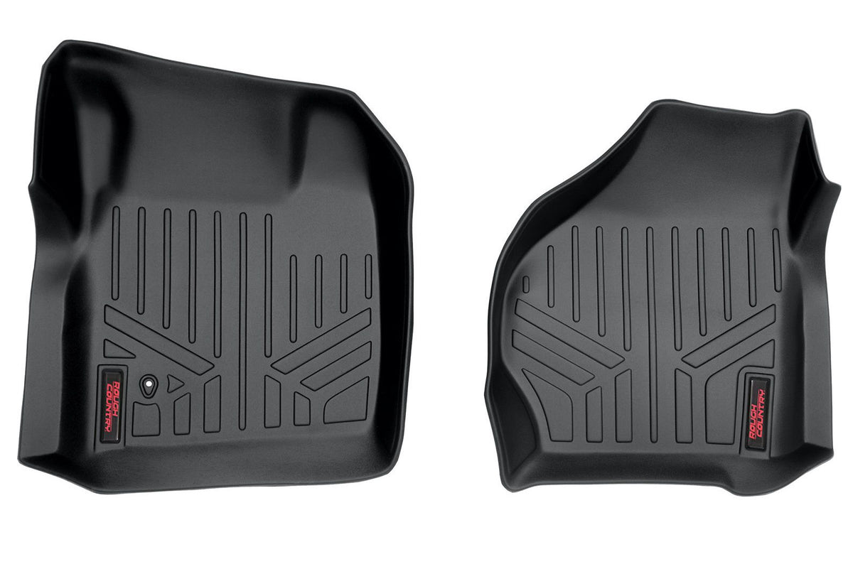 Rough Country - Floor Mats - Front - Super/Crew Cab - Ford F-250/F-350 Super Duty (99-07) - M-5200