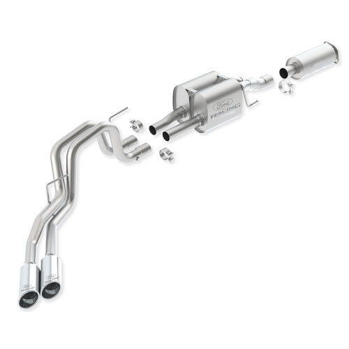 Ford Performance - 2011-2014 F-150 Raptor 6.2l Cat-back Touring Exhaust System 145-inch Wb - M-5200-F15R145C