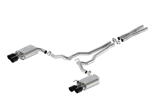 Ford Performance - Mustang 5.0l Extreme Active Cat-back - Black Tip - M-5200-M5EB