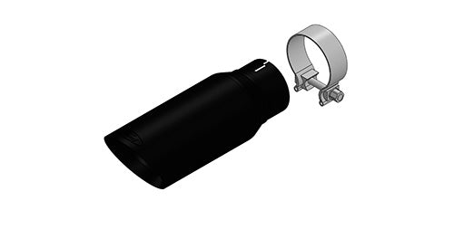Ford Performance - 2015-20 F-150 Exhaust Tip - Black Chrome - M-5260-BCT4