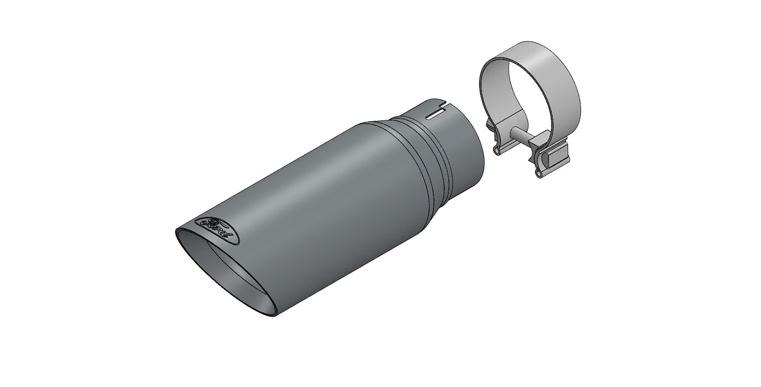 Ford Performance 2015-2020 F-150 Exhaust Tip - Chrome - M-5260-CT4 (FRPM-5260-CT4)