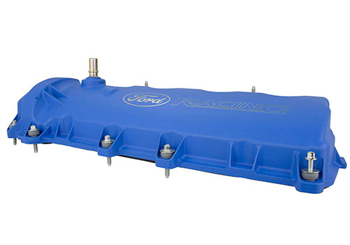 Ford Performance - Blue Ford Racing Coated 3-valve Cam Covers - M-6582-FR3VBL