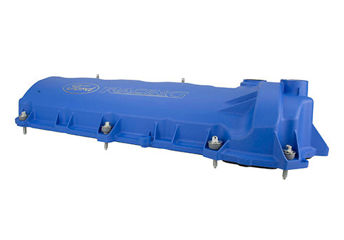 Ford Performance - Blue Ford Racing Coated 3-valve Cam Covers - M-6582-FR3VBL