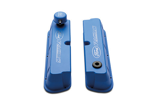 Ford Performance - Blue Satin Valve Covers - M-6582-LE302BL