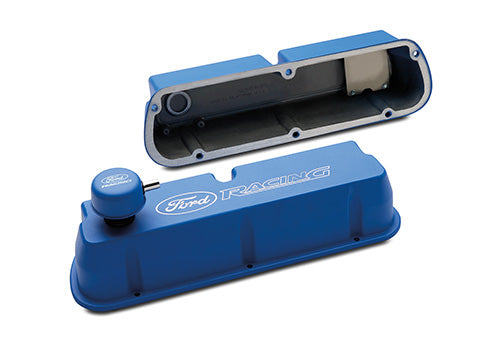 Ford Performance - Blue Satin Valve Covers - M-6582-LE302BL