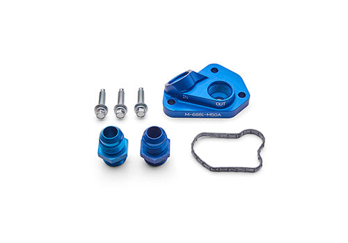 Ford Performance - 2015-2026 Mustang 5.0l Coyote Oil Line Adaptor - M-6881-M50A