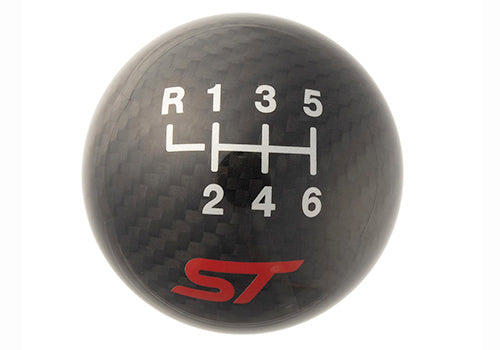 Ford Performance - Focus St Shift Knob - Carbon Fiber, Black, 6 Speed - M-7213-FSTCF