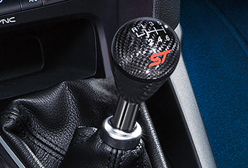 Ford Performance - Focus St Shift Knob - Carbon Fiber, Black, 6 Speed - M-7213-FSTCF