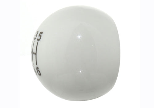 Ford Performance - Mustang Bullitt™ White Shift Knob - M-7213-M8B