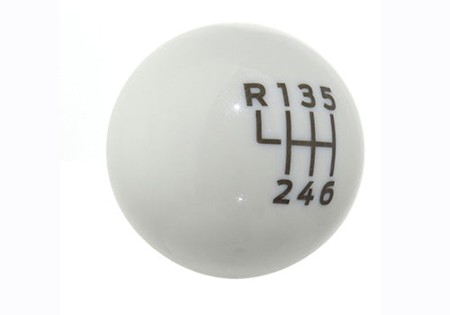 Ford Performance - Mustang Bullitt™ White Shift Knob - M-7213-M8B