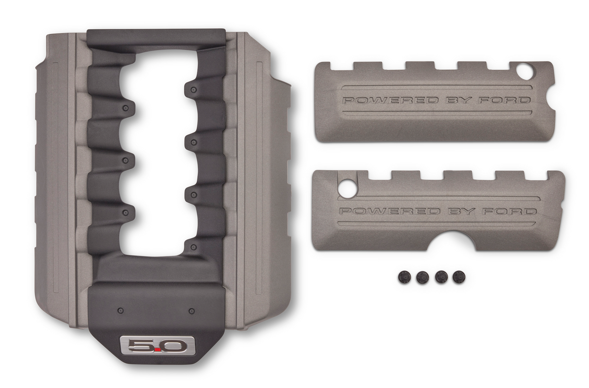 Ford Racing 2015 Mustang GT Coyote Engine Cover Kit - M-9680-M50A