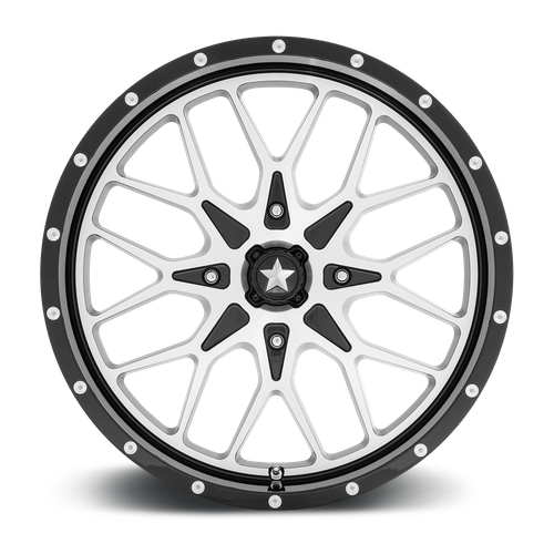 MSA Offroad Wheels M45 Portal Utv 14X7 4X110 +10MM Gloss Black Machined